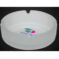Frosted Glass Ashtray